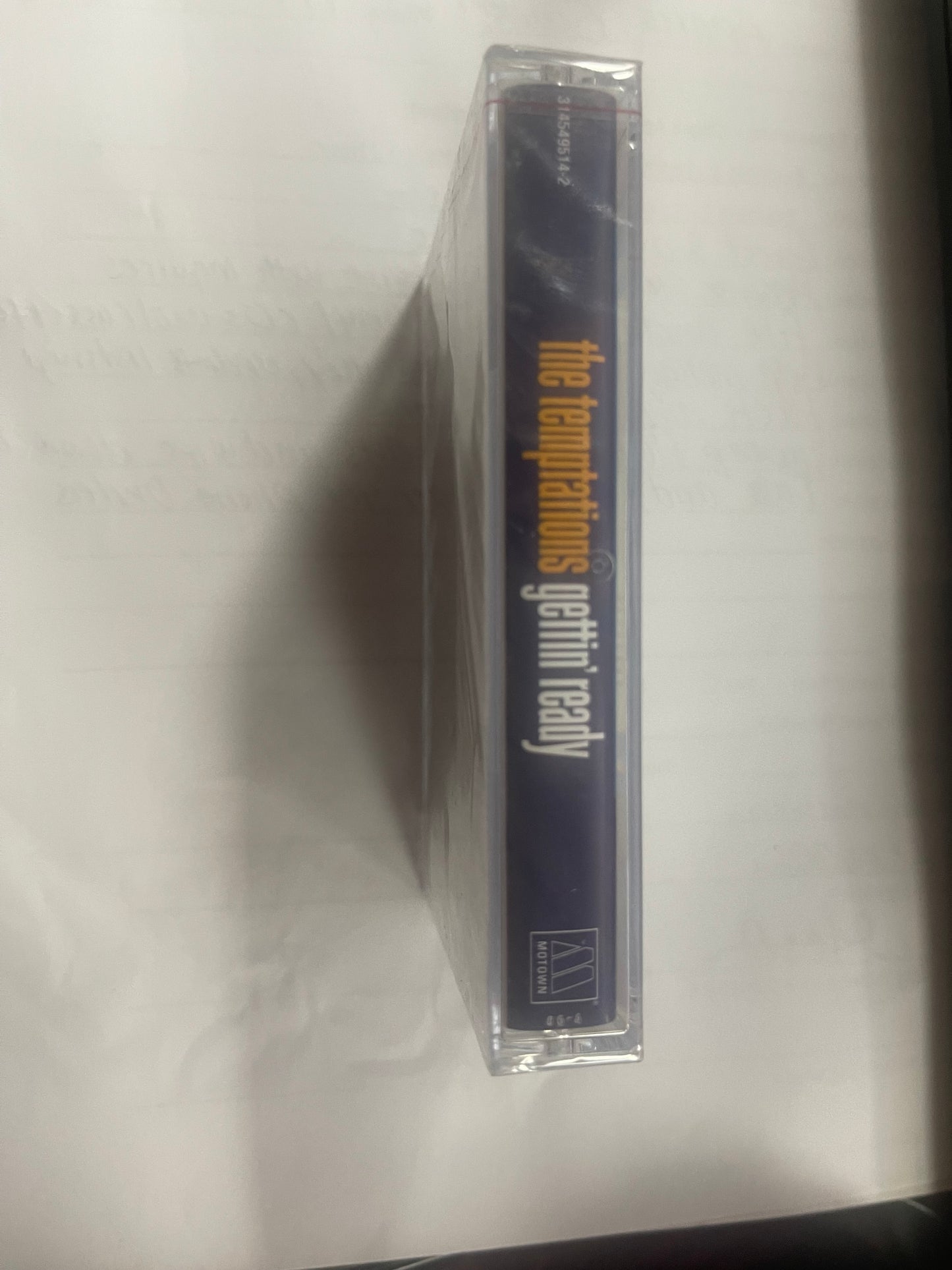 The Temptations Gettin' Ready  Cassette