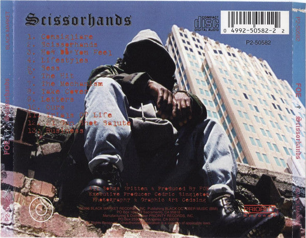 Foe (3) : Scissorhands (CD, Album)