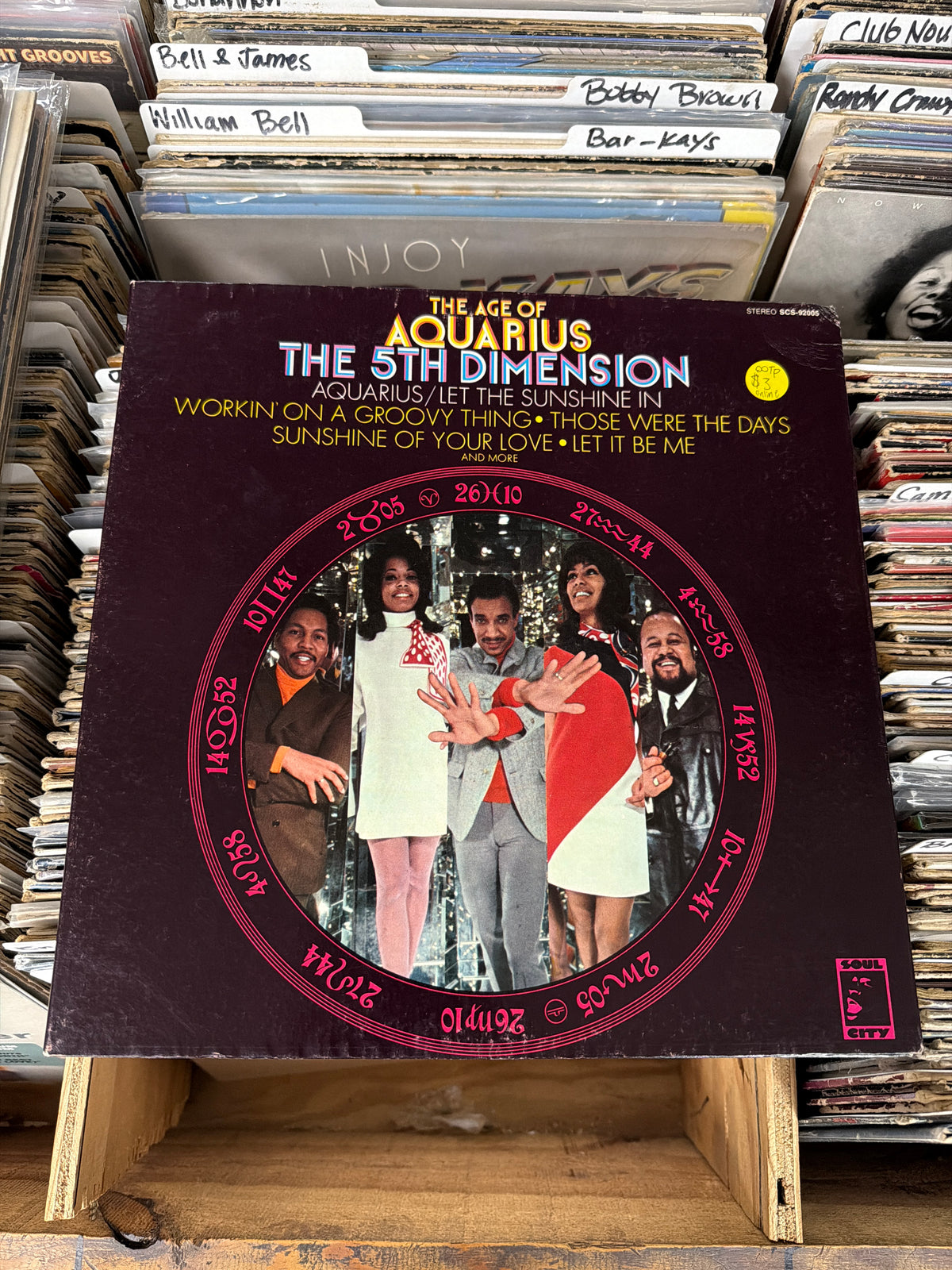 The 5th Dimension – The Age Of Aquarius SCS-92005 Vinyl LP VG+/VG+