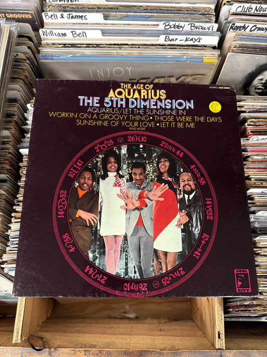 The 5th Dimension – The Age Of Aquarius SCS-92005 Vinyl LP VG+/VG+