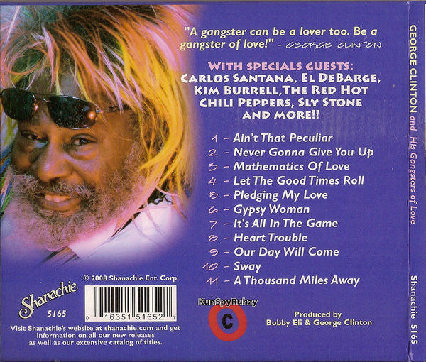 George Clinton : George Clinton And His Gangsters Of Love (CD, Album, Dig)