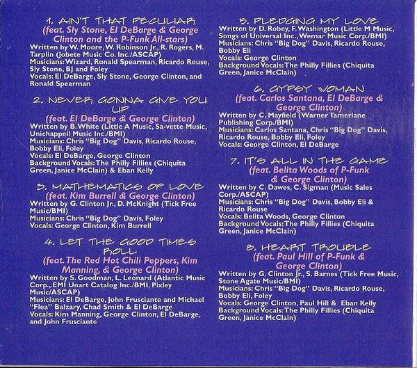 George Clinton : George Clinton And His Gangsters Of Love (CD, Album, Dig)