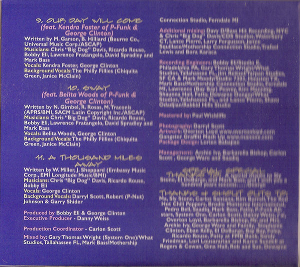 George Clinton : George Clinton And His Gangsters Of Love (CD, Album, Dig)