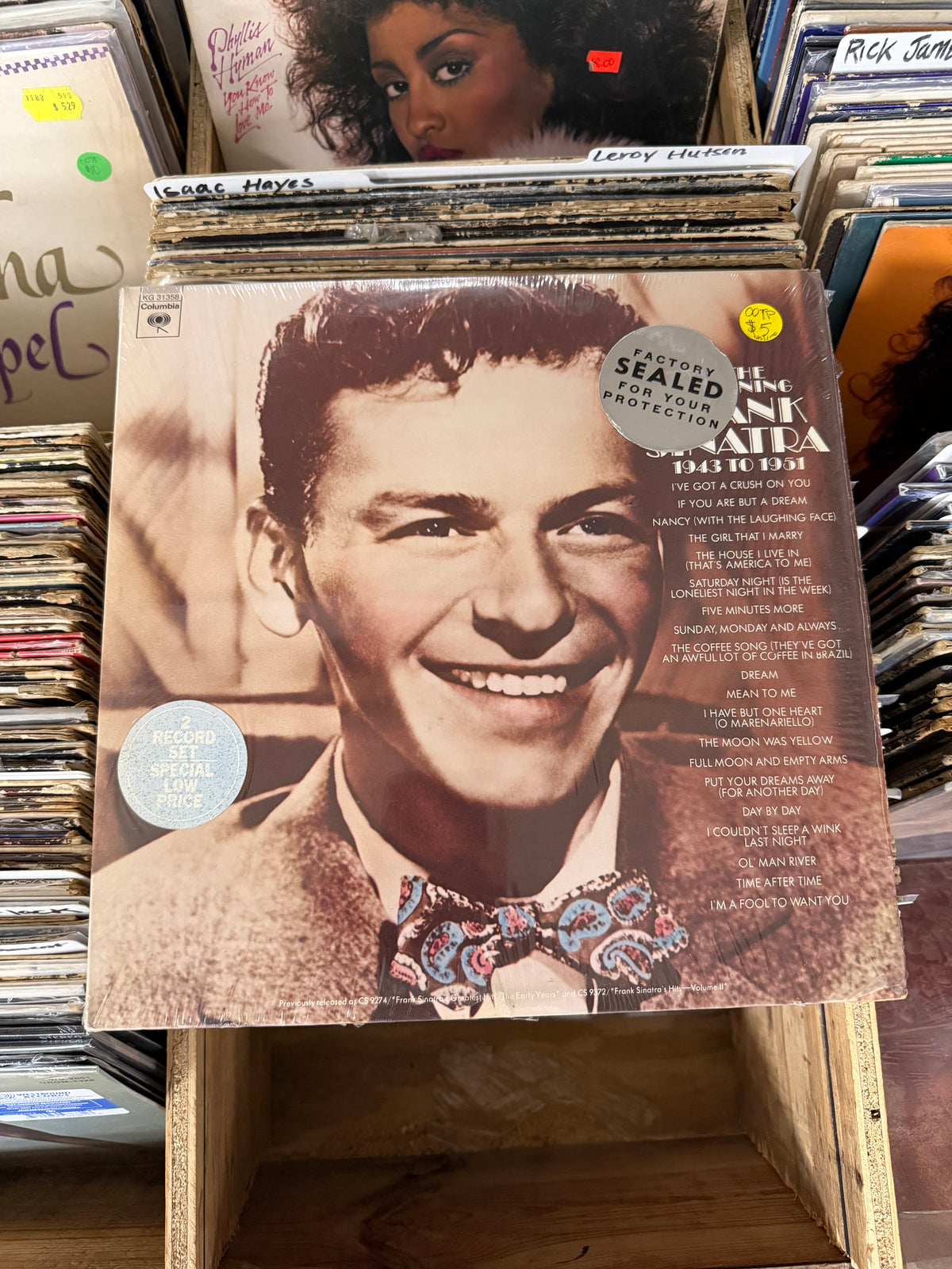 Frank Sinatra – In The Beginning 1943 To 1951 2XVinyl LP VG+/VG+