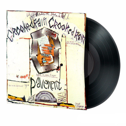the album cover for Pavement - Crooked Rain Crooked Rain [Vinyl]