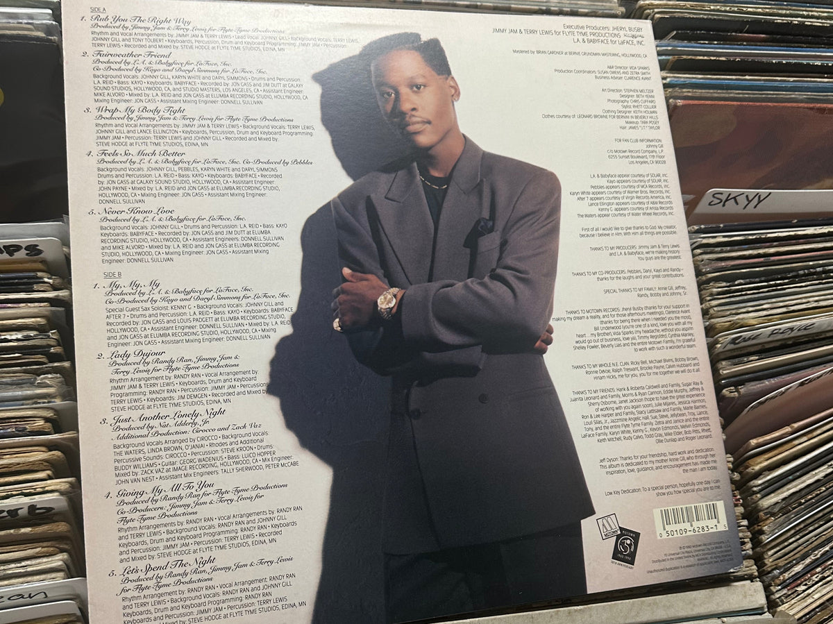 Johnny Gill-Johnny Gill Vinyl LP MOT-6283 NM/VG+