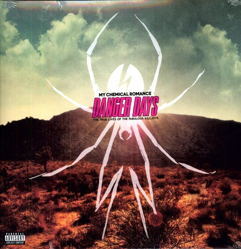 the album cover for My Chemical Romance - Danger Days: True Lives Of The Fabulous Killjoys