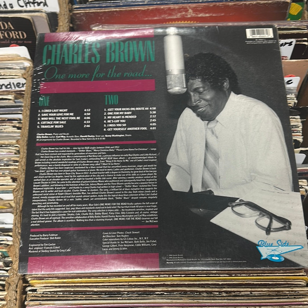 Charles Brown ‎– One More For The Road Vinyl Lp