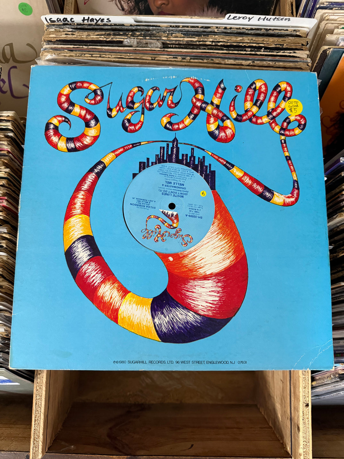 Grandmaster And Melle Mel* ‎– White Lines (Don't Don't Do It) / Melle Mel's Groove 12" Vinyl VG+/VG