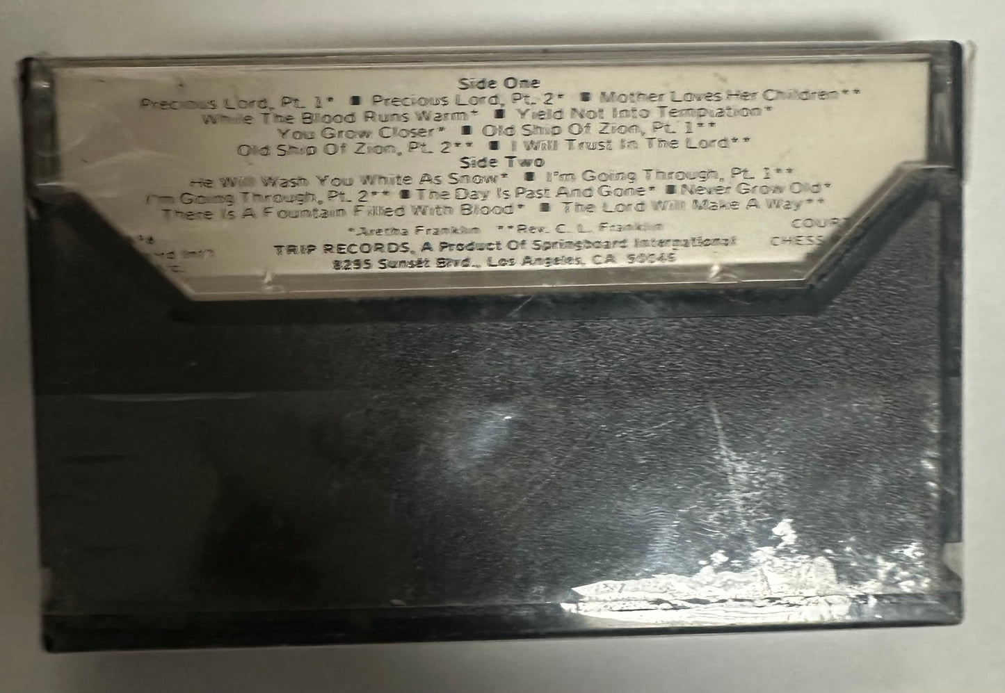 Aretha Franklin Featuring Rev. C.L. Franklin* ‎– 16 Gospel Greats Cassette