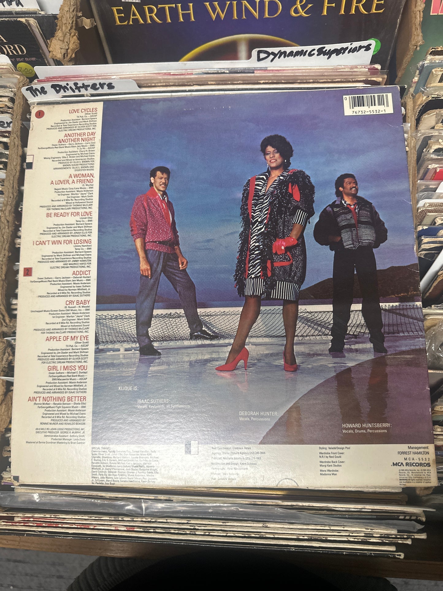 Klique ‎– Love Cycles Vinyl Lp VG+/VG+