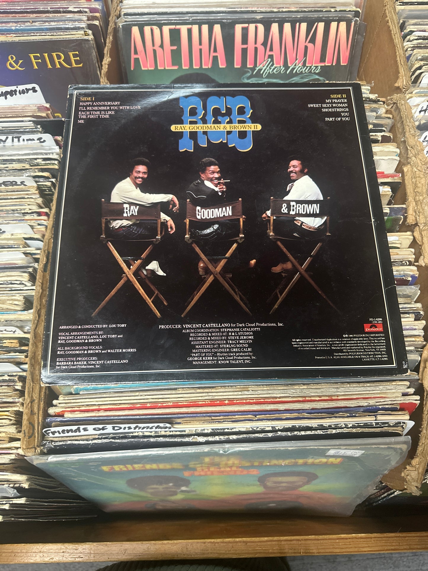 Ray, Goodman & Brown ‎– Ray, Goodman & Brown Vinyl Lp PD-1-6240 (27) VG+/VG+