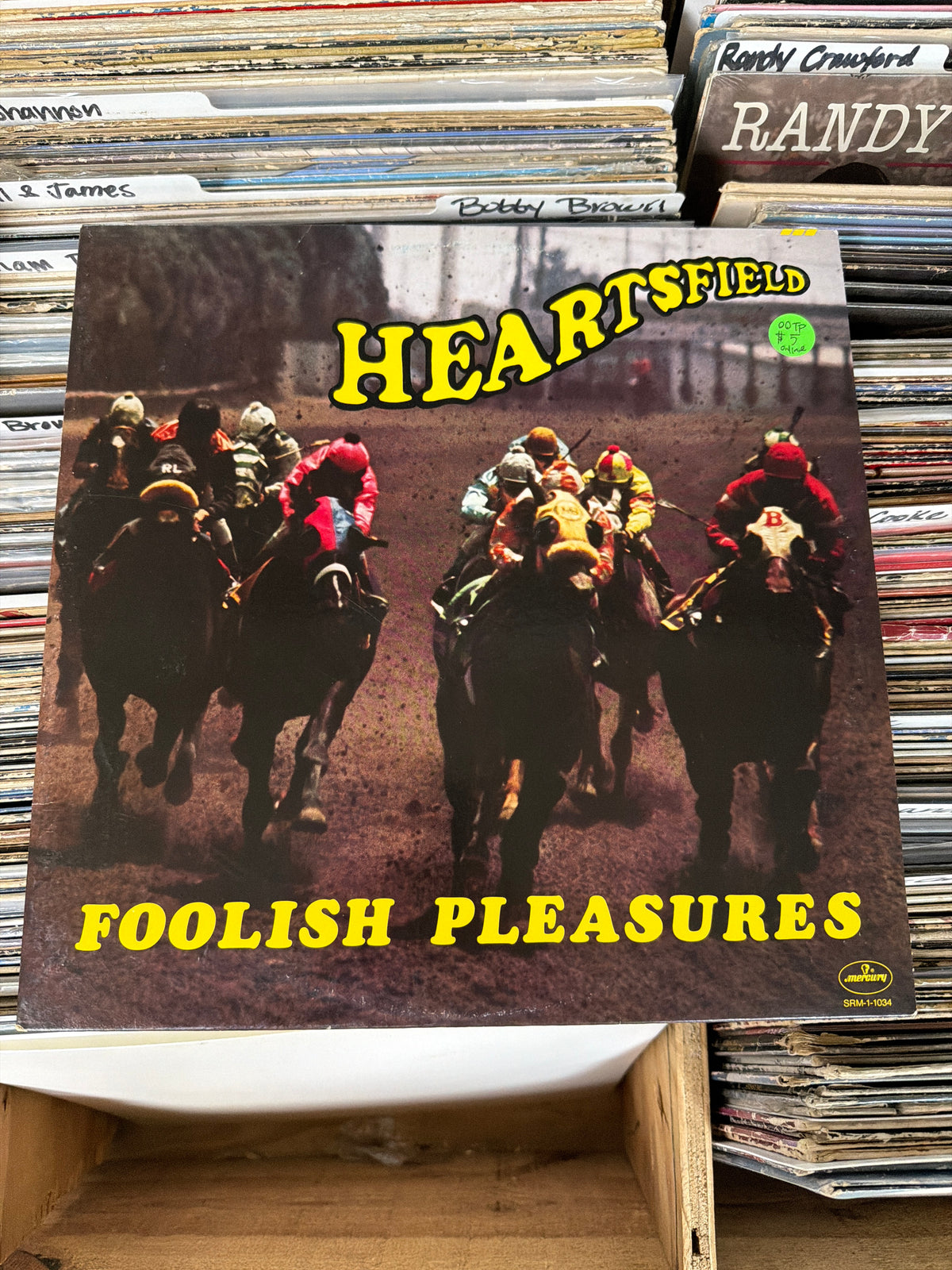 Heartsfield – Foolish Pleasures SRM-1-1034 Vinyl LP VG+/VG+