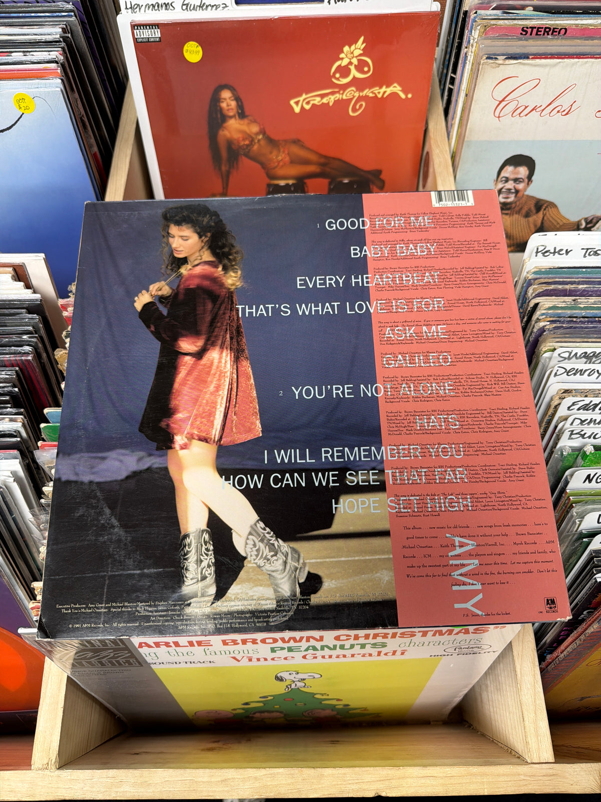 Amy Grant – Heart In Motion SP-5321 Vinyl LP VG+/VG