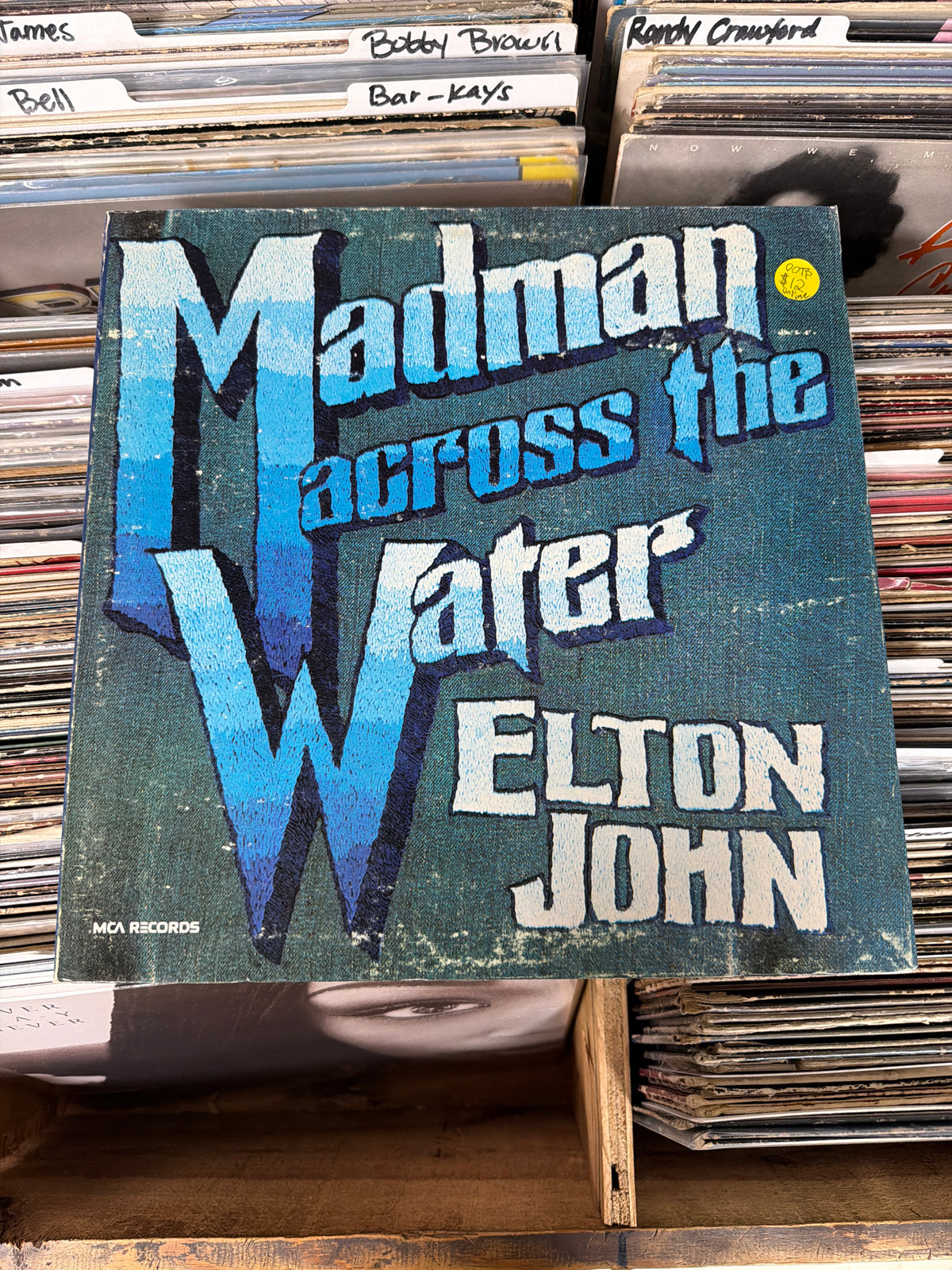 Elton John – Madman Across The Water MCA-2016 Vinyl LP VG/VG+