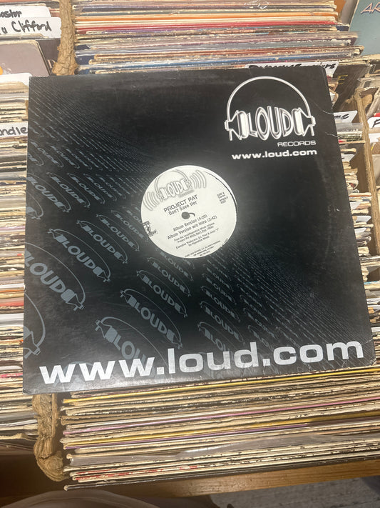 Project Pat ‎– Don't Save Her Promo 12" Vinyl LP RPROLP 4501 VG+/VG+