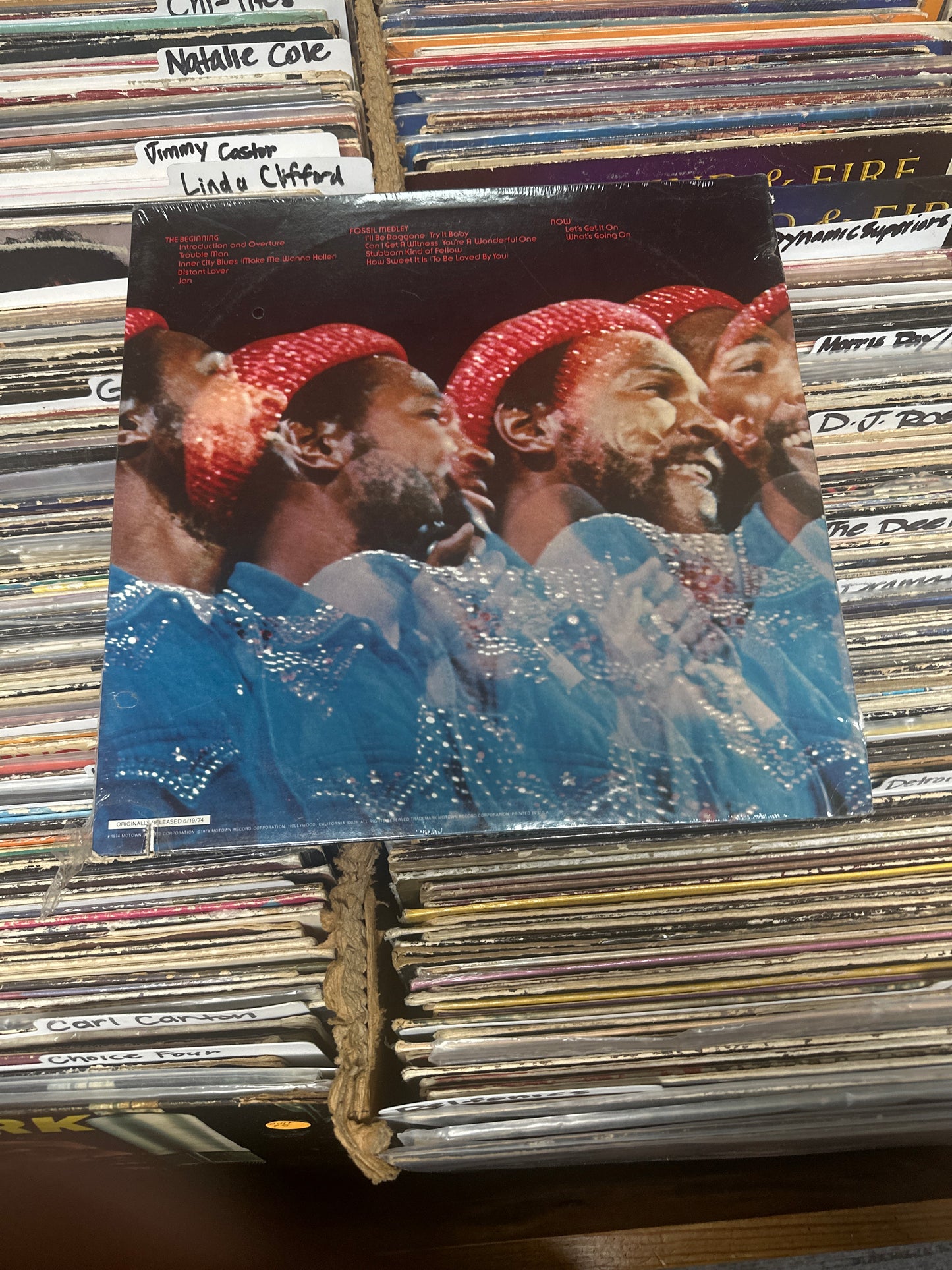 Marvin Gaye Live Vinyl LP M5-181V1