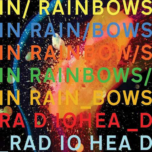 Radiohead Rainbow Vinyl LP standard Jacket