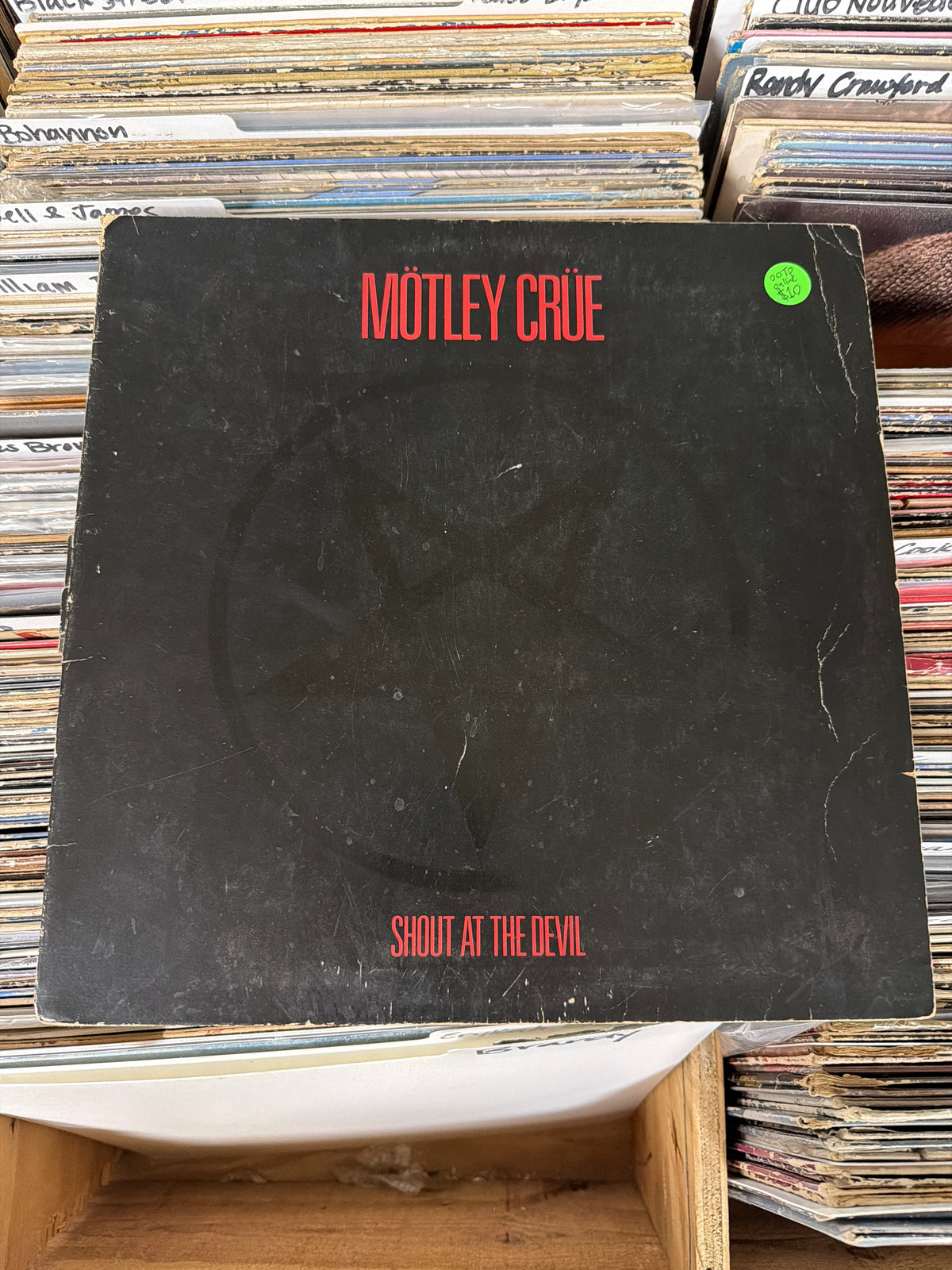 Mötley Crüe – Shout At The Devil 60289-1 Vinyl LP VG/G
