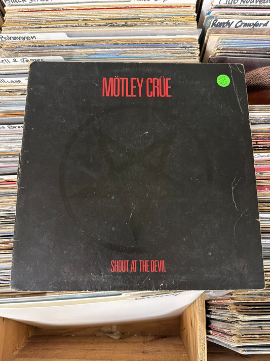 Mötley Crüe – Shout At The Devil 60289-1 Vinyl LP VG/G
