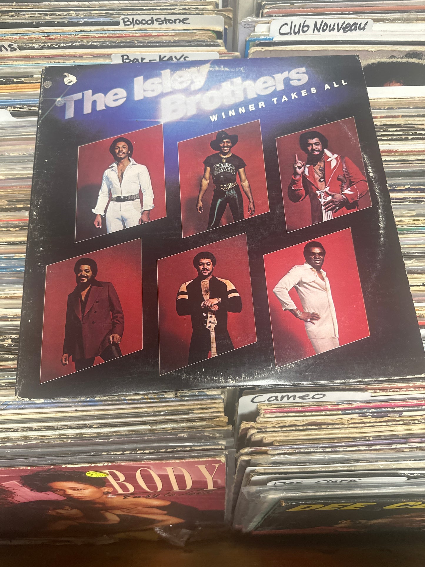 The Isley Brothers – Winner Takes All Vinyl Lp  ZG 36077 VG+/VG+