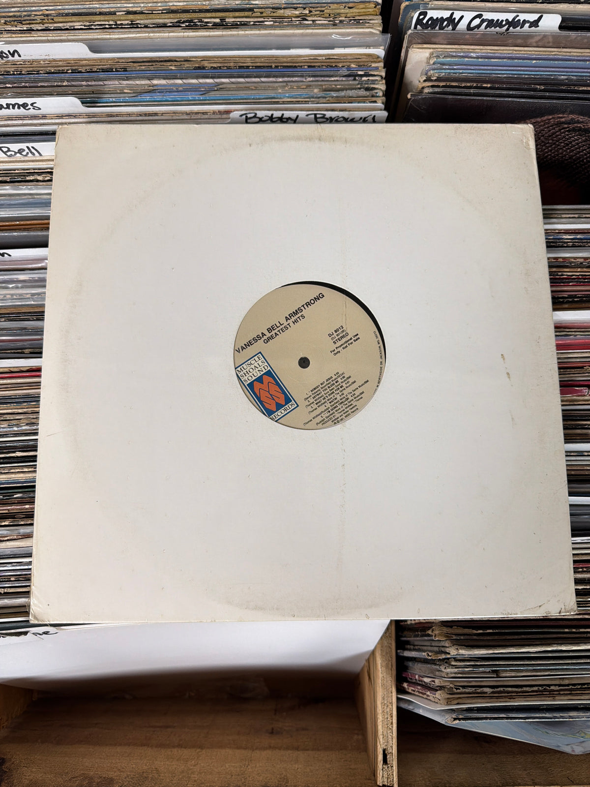 Vanessa Bell Armstrong – Greatest Hits DJ 8012 Vinyl LP NM/Generic