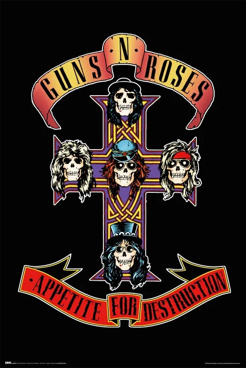 Guns n Roses-Appetite Poster