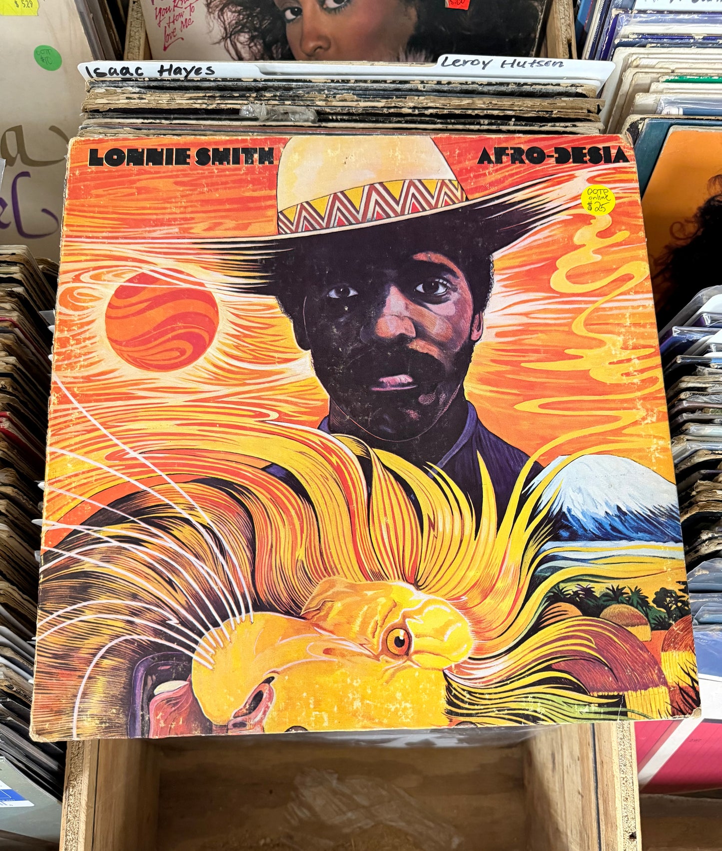Lonnie Smith – Afro-Desia Vinyl LP GM-3308 VG/Good