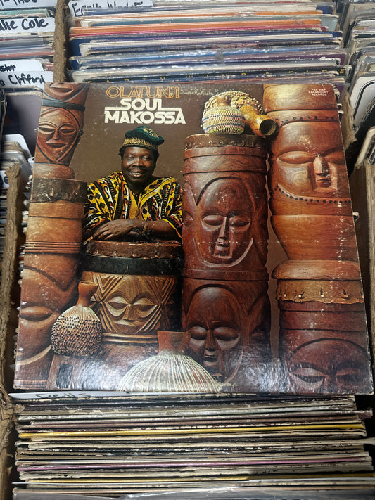 Olatunji ‎– Soul Makossa PAS 6061 Vinyl LP VG/VG