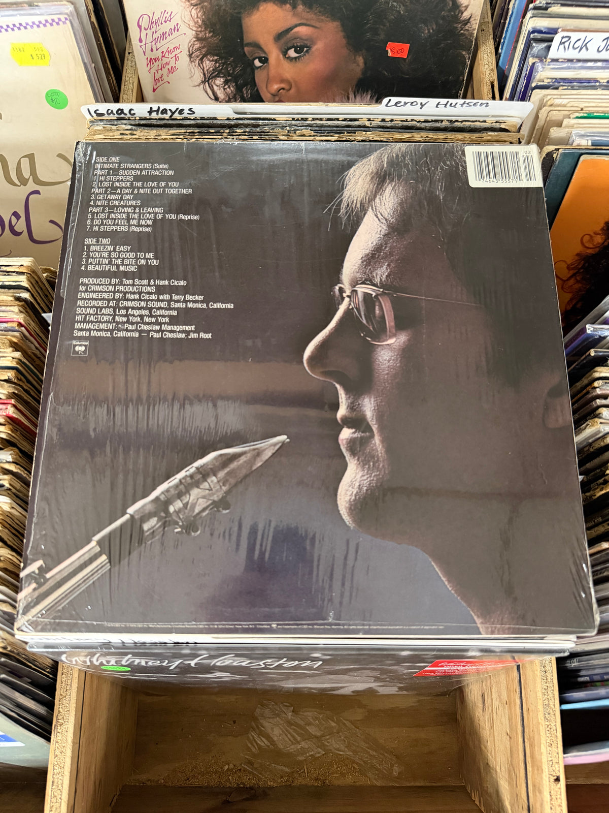 Tom Scott ‎– Intimate Strangers Vinyl LP VG+/VG+