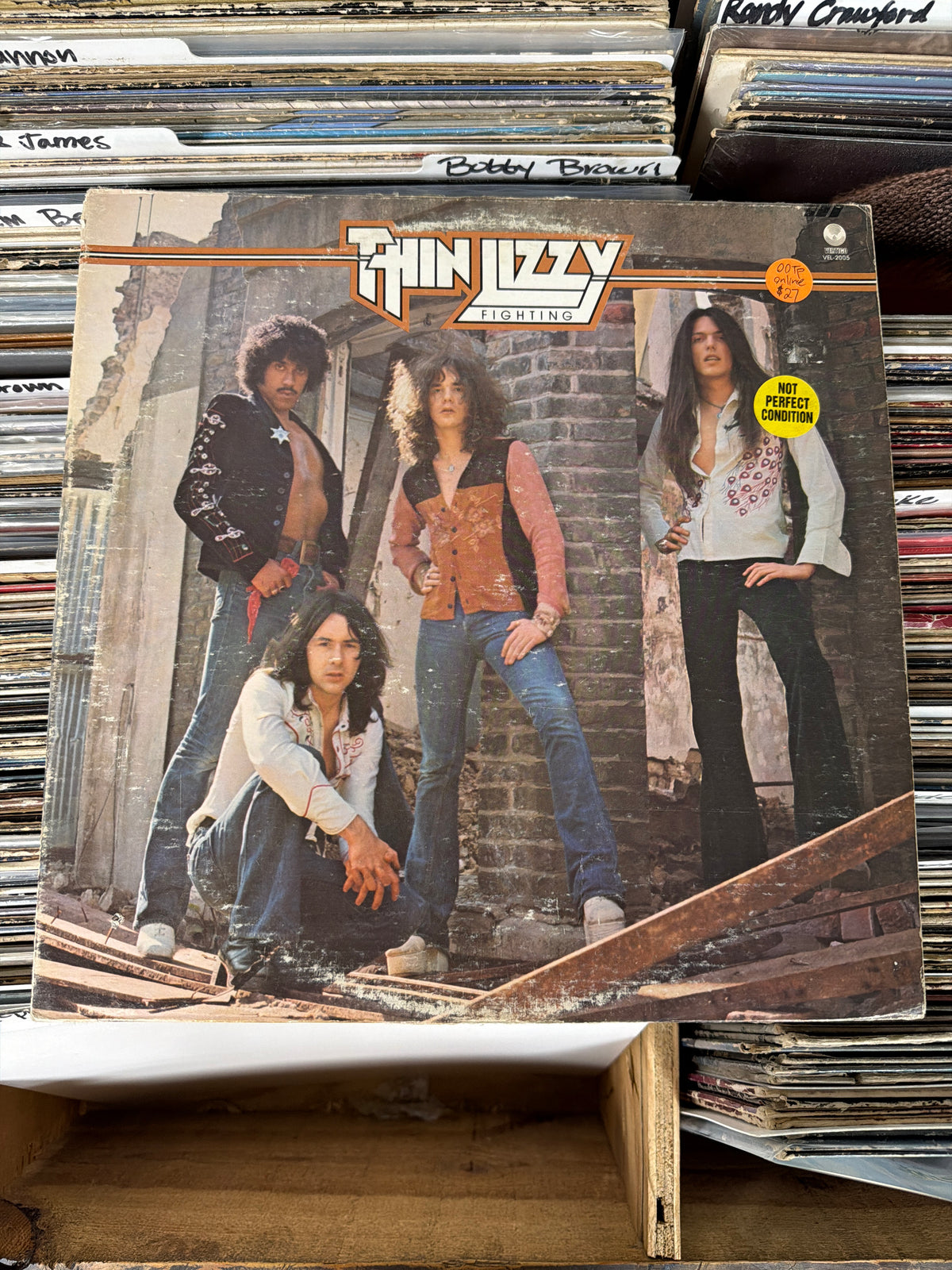 Thin Lizzy – Fighting VEL-2005 Vinyl LP VG/VG