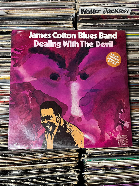 The James Cotton Blues Band – Dealing With The Devil Vinyl Lp