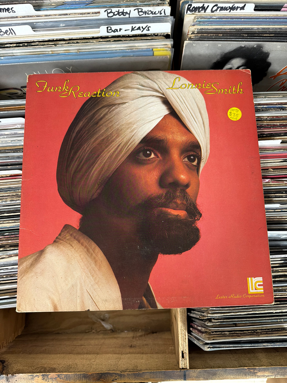 Lonnie Smith – Funk Reaction LRC 9317 Vinyl LP VG/VG