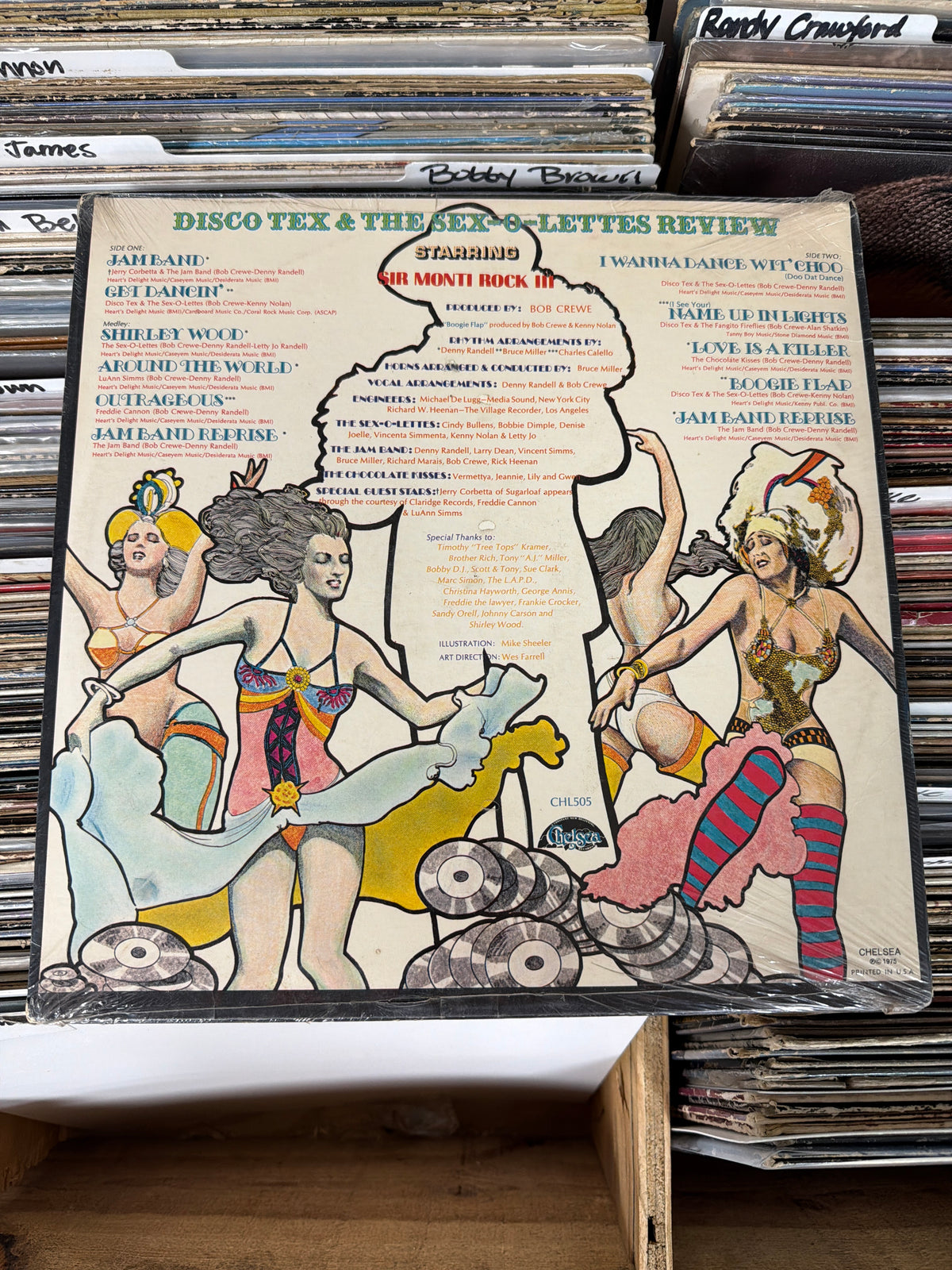 Disco Tex & His Sex-O-Lettes – Disco Tex & The Sex-O-Lettes Review CHL 505 Vinyl LP NM/VG+