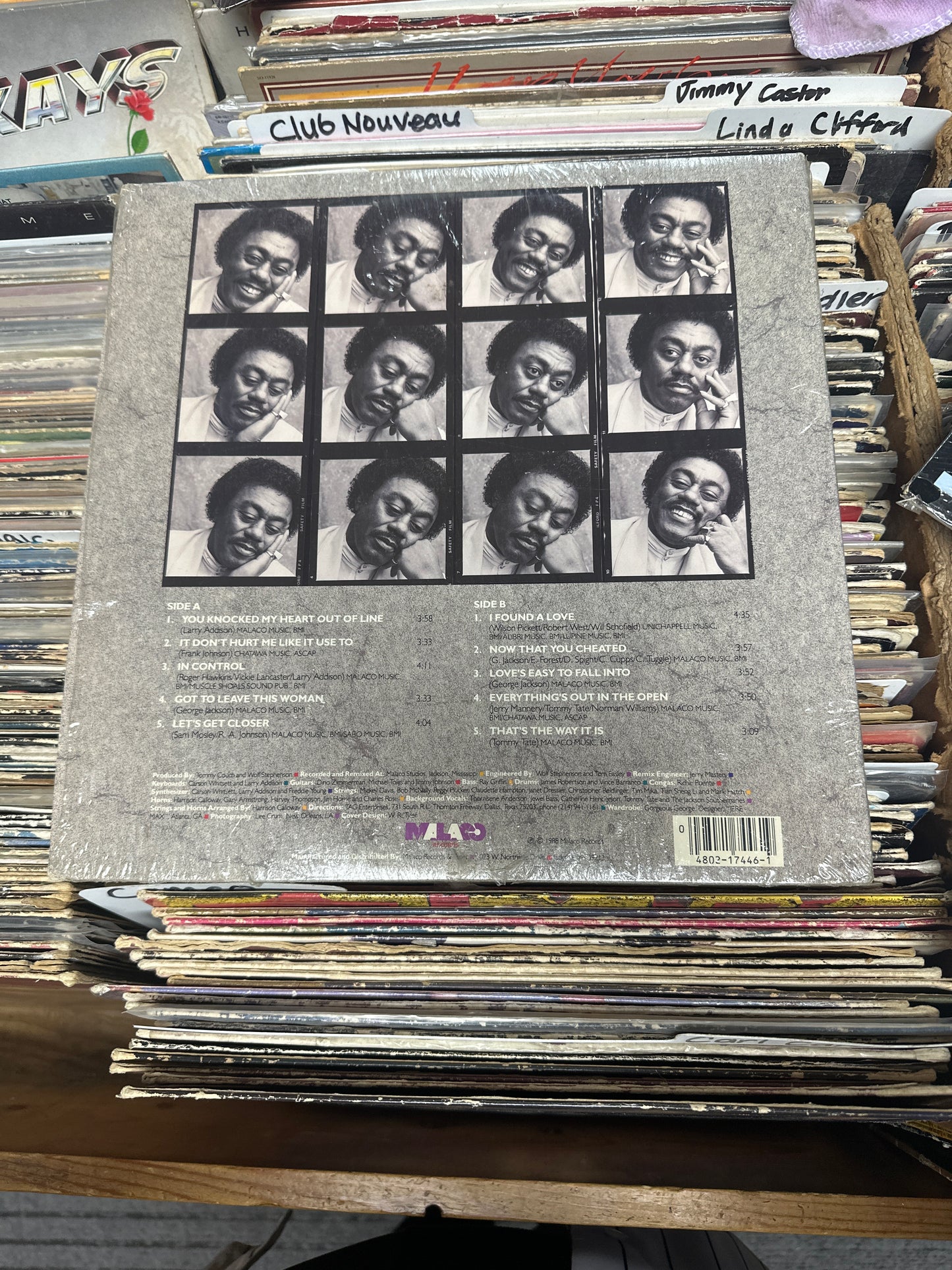 Johnnie Taylor-In Control Vinyl Lp  MAL 7446 VG+/VG+