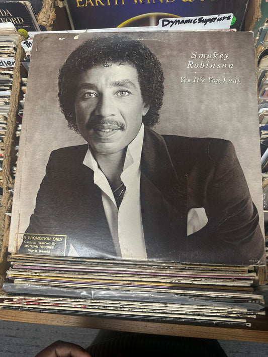 Smokey Robinson – Yes It's You Lady Promo Vinyl LP 6001TL VG+/VG+
