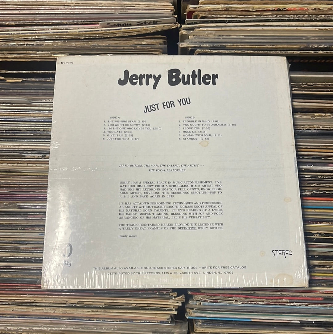 Jerry Butler ‎– Just For You Vinyl Lp my