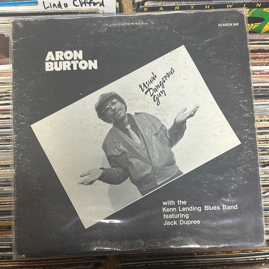 Aron Burton With Kenn Lending Blues Band Featuring Champion Jack Dupree – Usual Dangerous Guy Vinyl LP VG+/VG