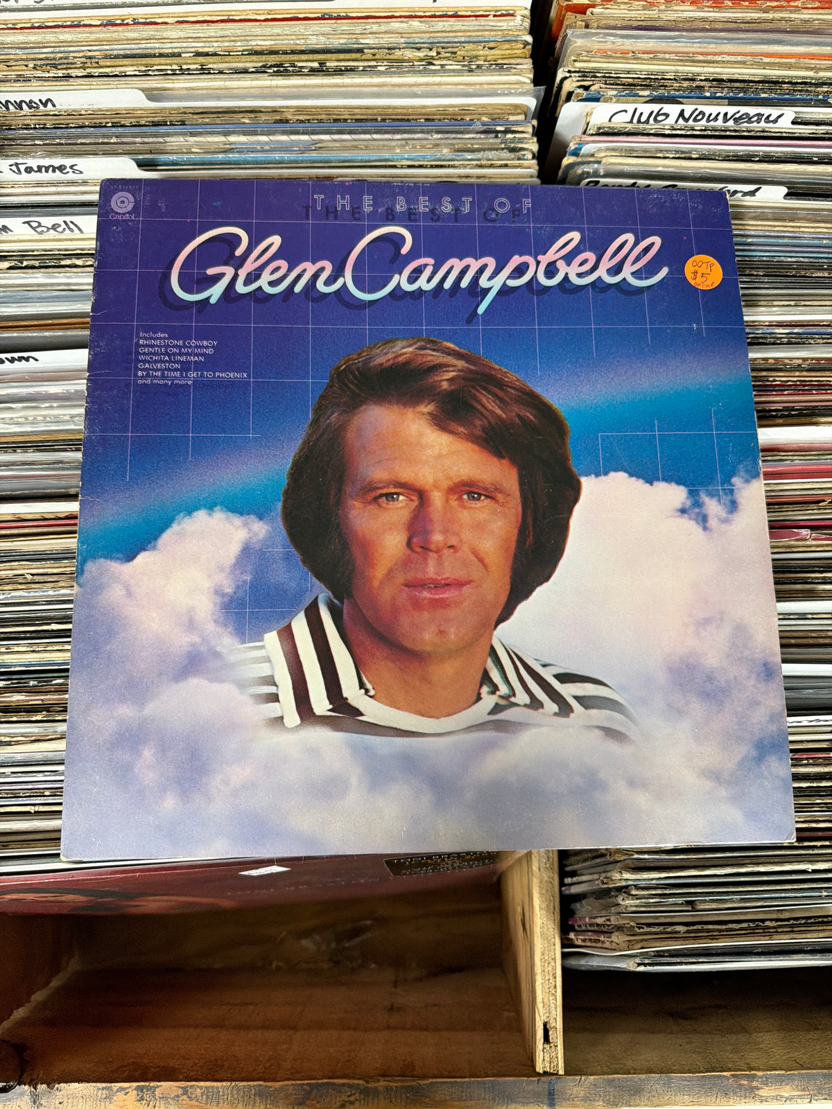 Glen Campbell – The Best Of Glen Campbell ST-11577 Vinyl LP VG+/VG+