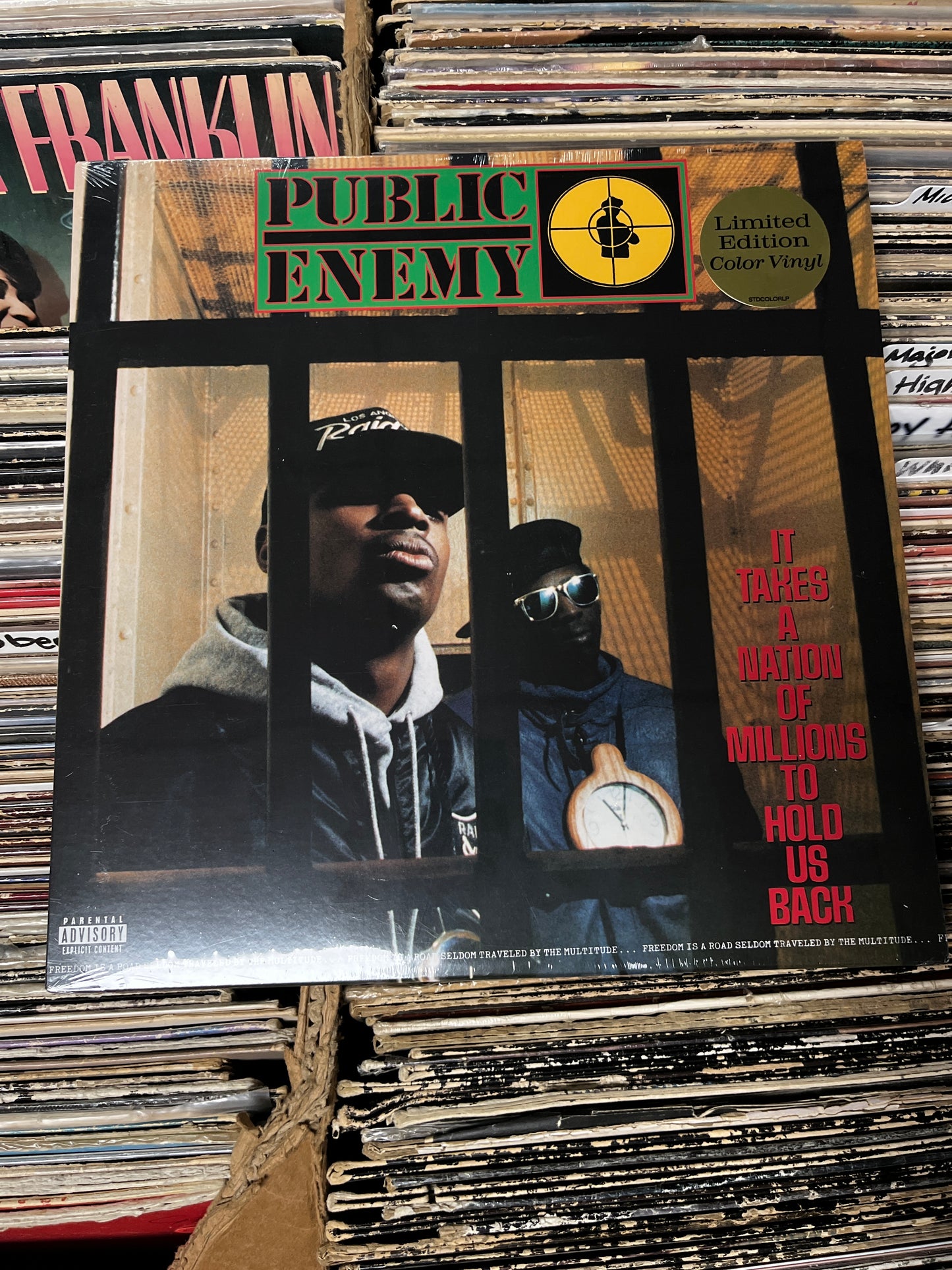 Public Enemy ‎– It Takes A Nation Of Millions To Hold Us Back Limited Edition Apple Red Vinyl Lp
