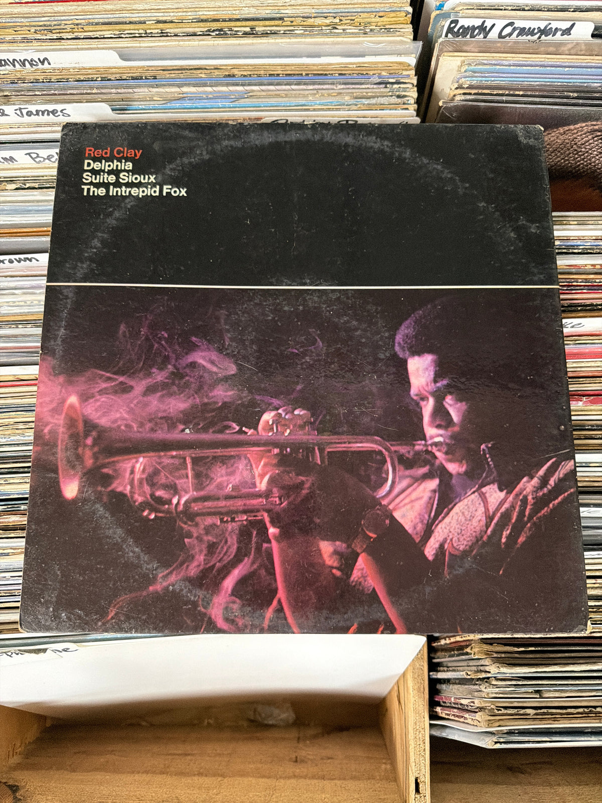 Freddie Hubbard – Red Clay CTI 6001 Vinyl LP G+/VG