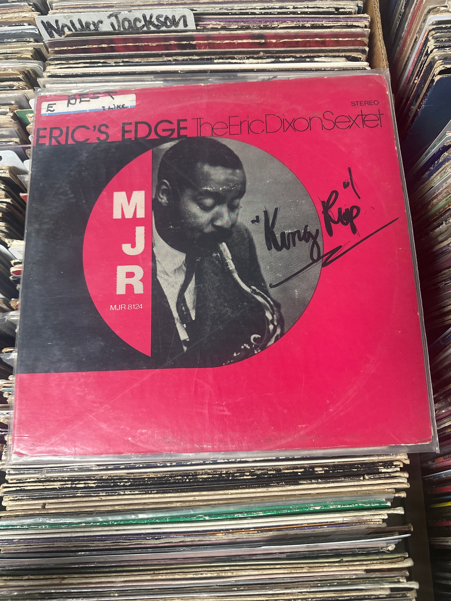 The Eric Dixon Sextet ‎– Eric's Edge Vinyl LP MJR  8124 VG+/G