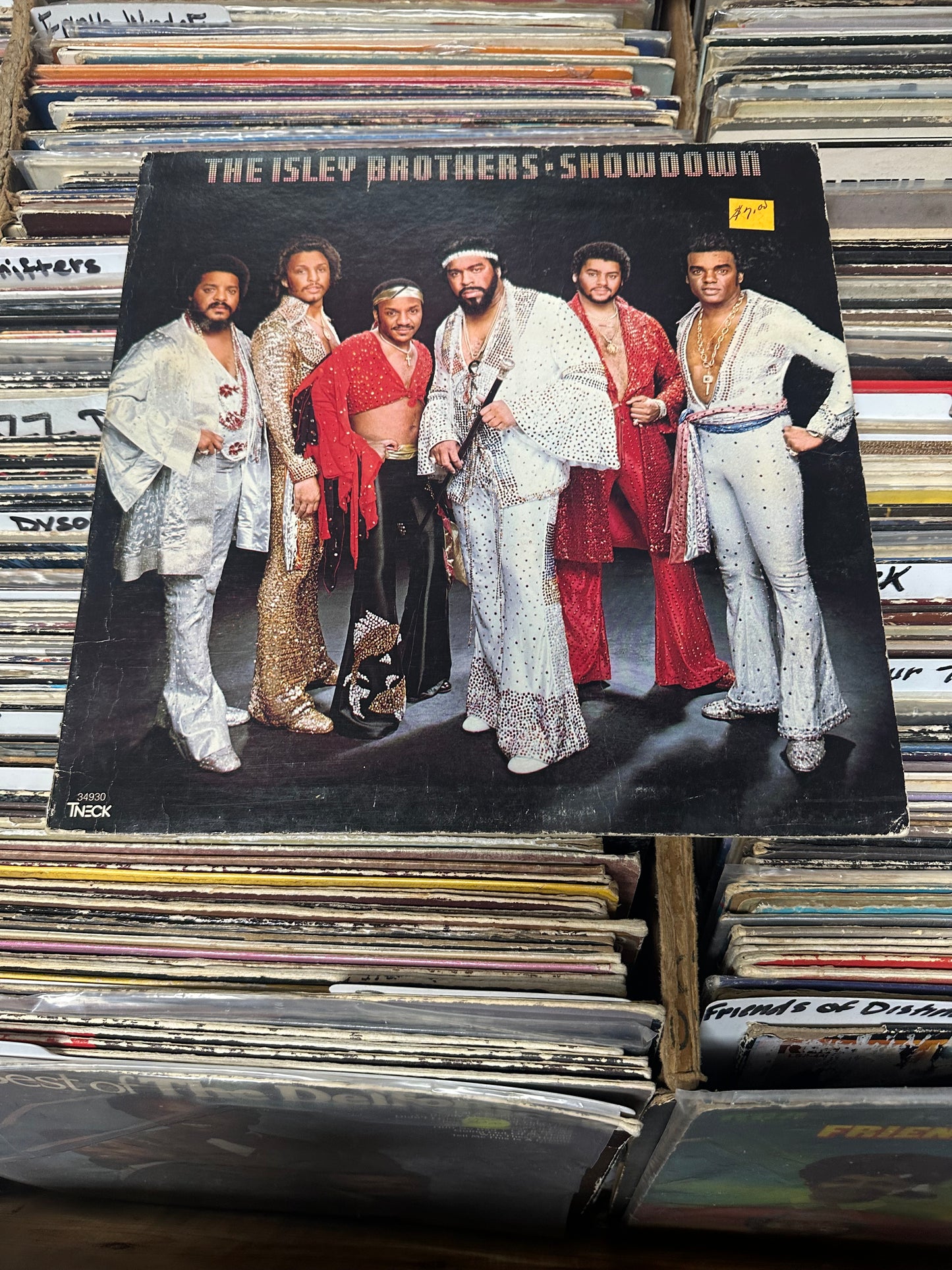 The Isley Brothers – Showdown JZ 34930 Vinyl LP VG+/VG+