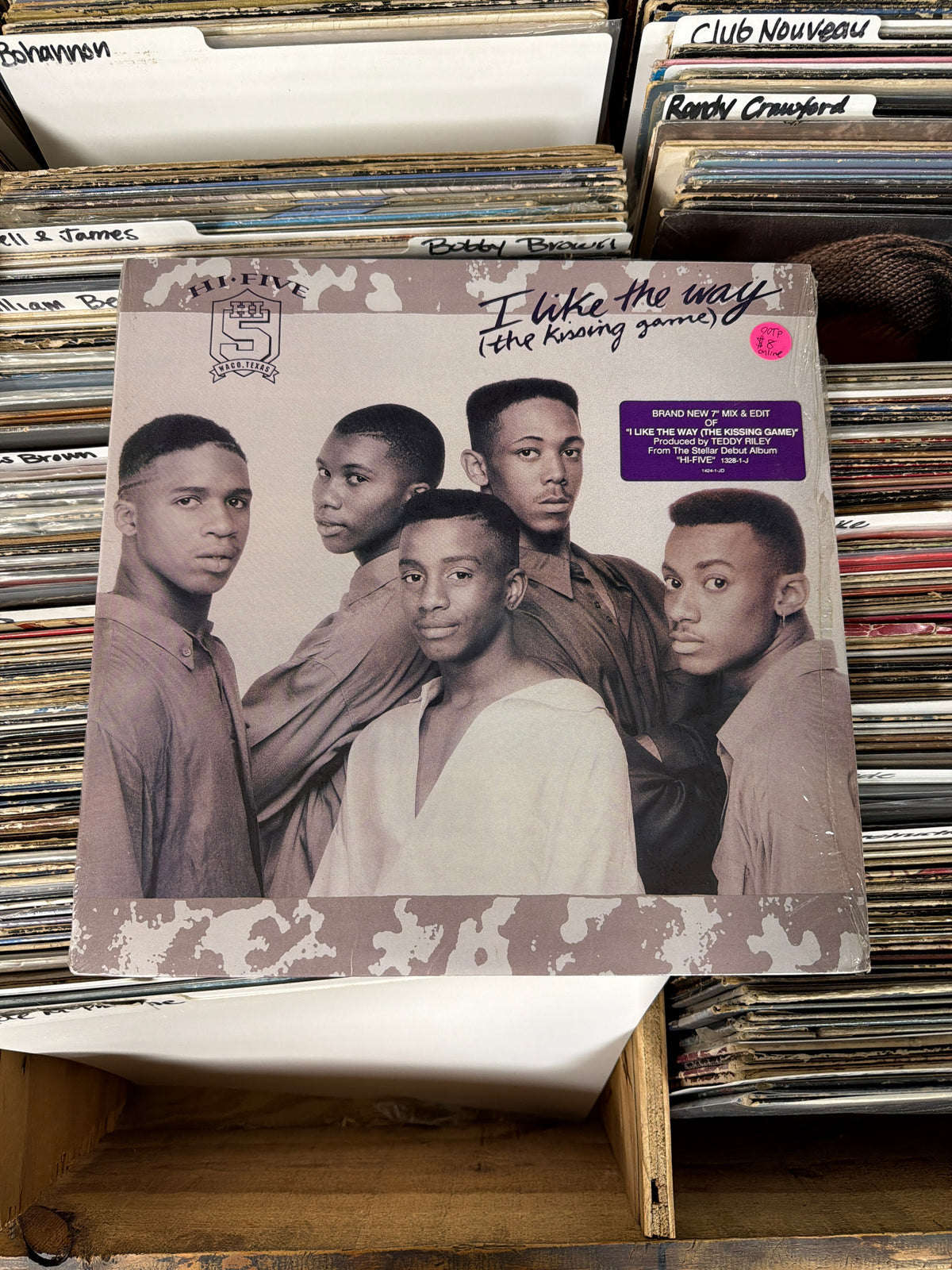 Hi-Five – I Like The Way (The Kissing Game) 1424-1-JD Vinyl LP VG+/VG+
