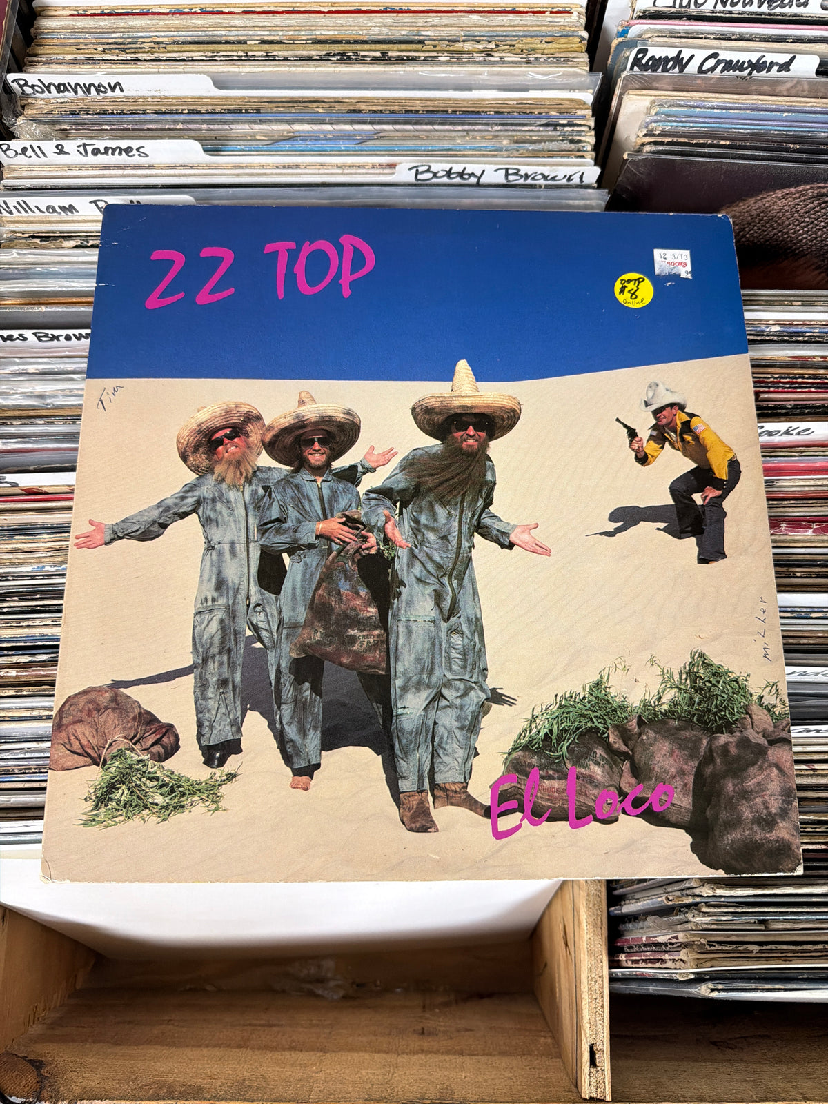 ZZ Top – El Loco BSK 3593 Vinyl LP VG+/VG