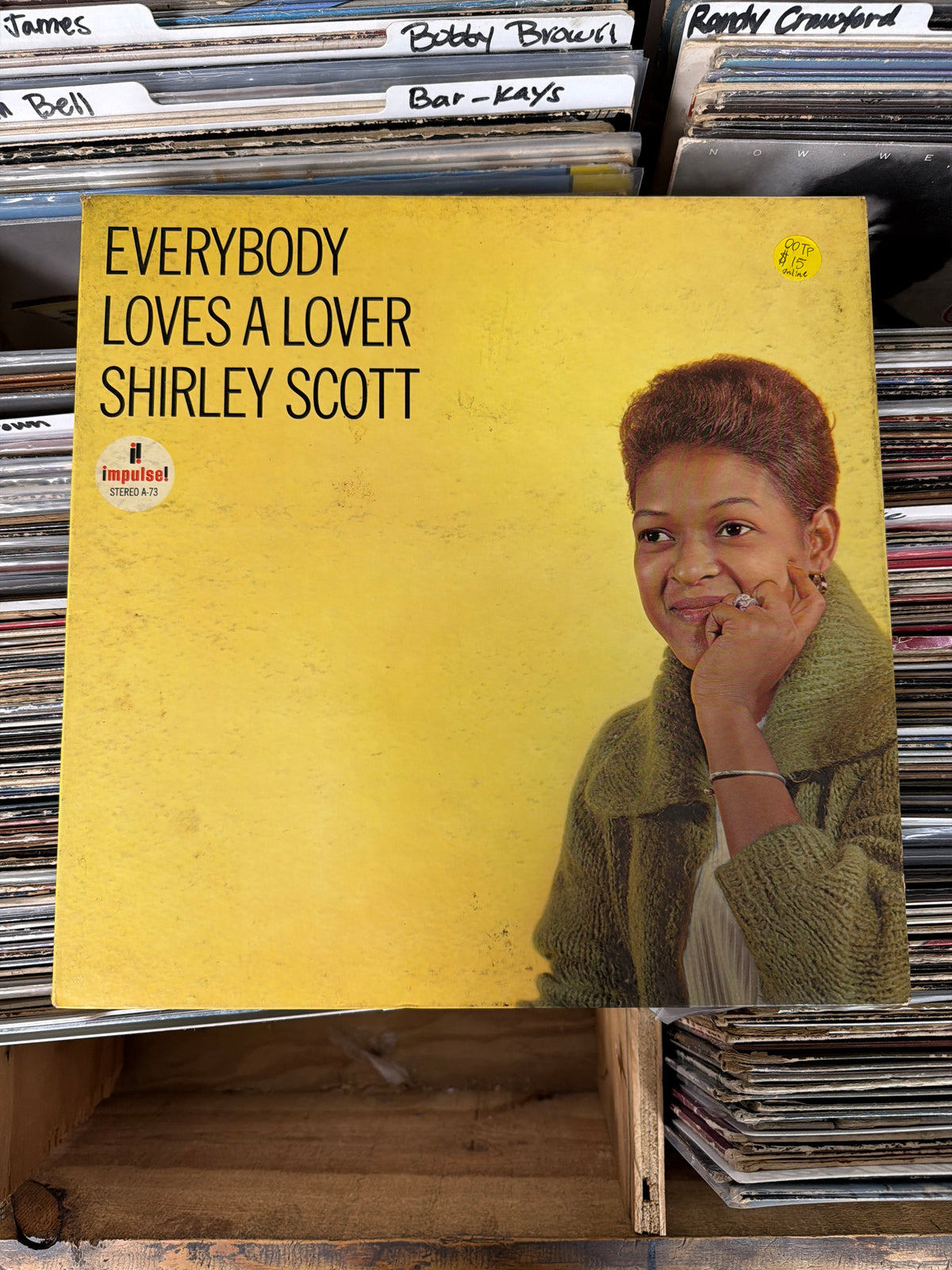Shirley Scott – Everybody Loves A Lover A-73 Vinyl LP VG/VG