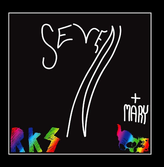 the album cover for Rainbow Kitten Surprise - Seven + Mary