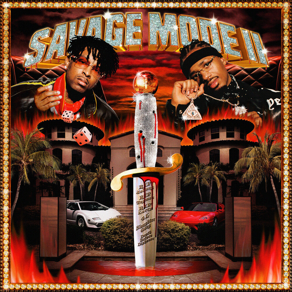 the album cover for 21 Savage - Savage Mode II