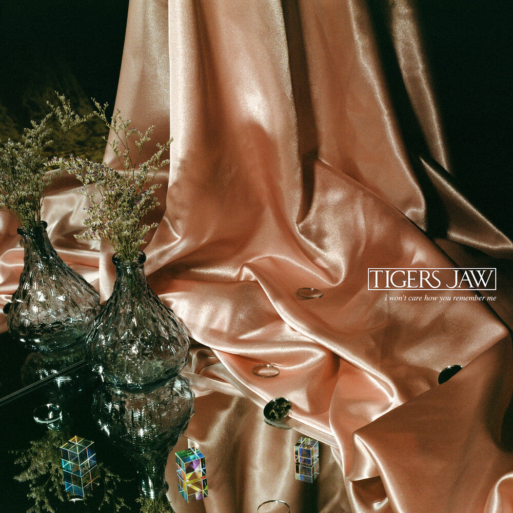 the album cover for Tigers Jaw - I Won't Care How You Remember Me [Coke Bottle Green LP]