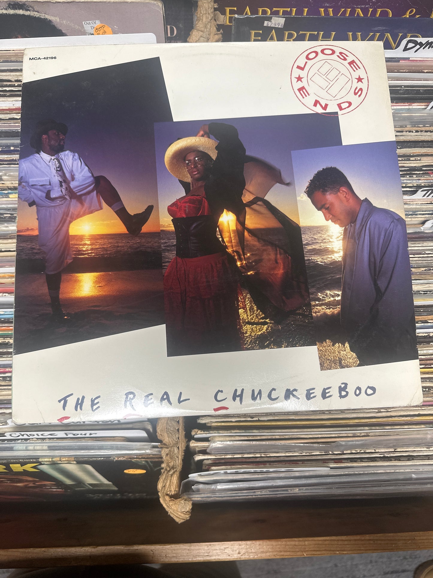 Loose Ends- The Real Chuckeeboo Vinyl LP MCA-42196 VG+/VG+